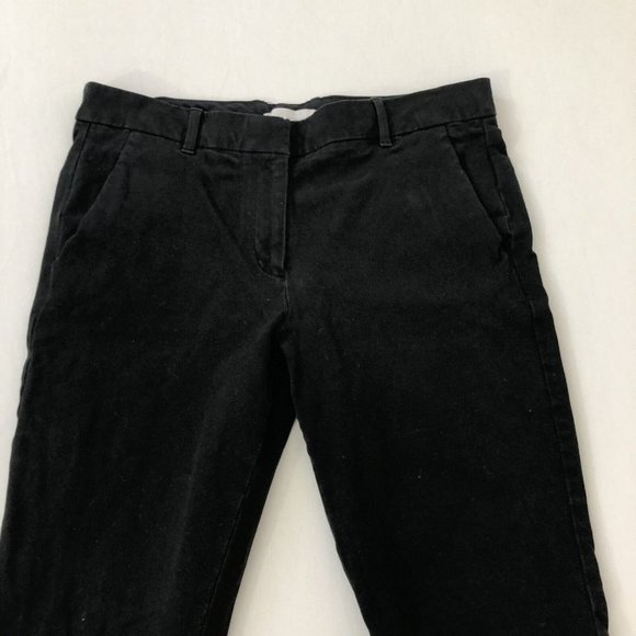 Gap Pants Women's 8A Black Two Way Stretch Straight Leg Pants Size 8A (32x26) - Picture 3 of 14